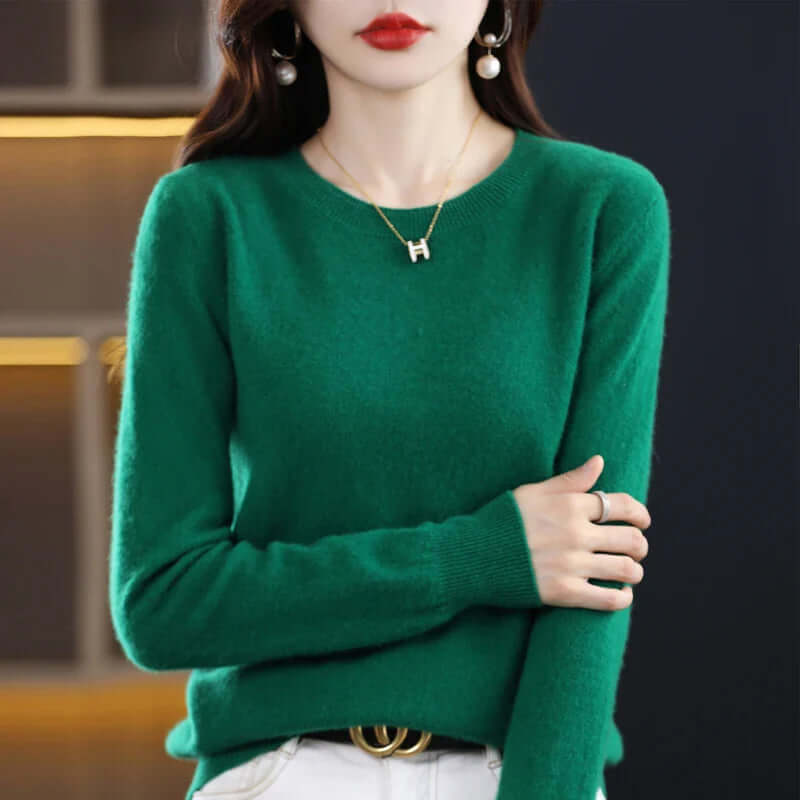 Women's Soft Knitted Jumper - Lightweight & Warm
