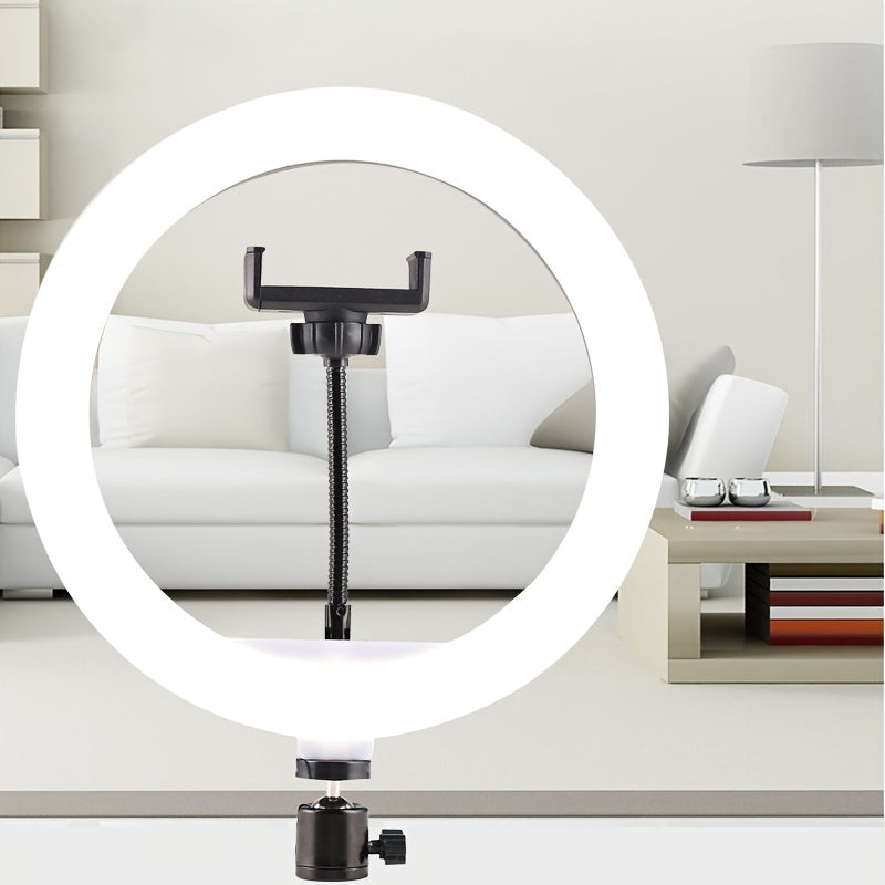 10-Inch LED Ring Light with Adjustable Tripod