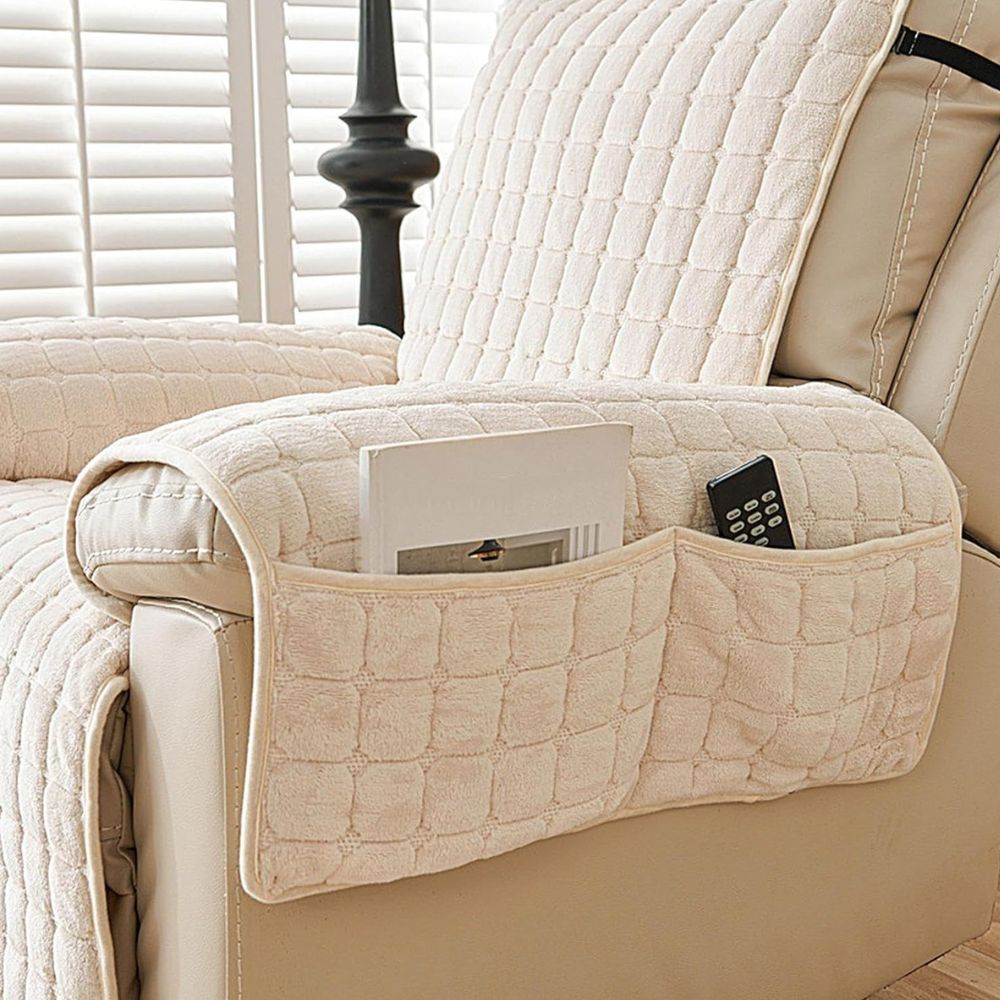 Quilted Recliner Cover - Pet-Friendly Non-Slip Protector