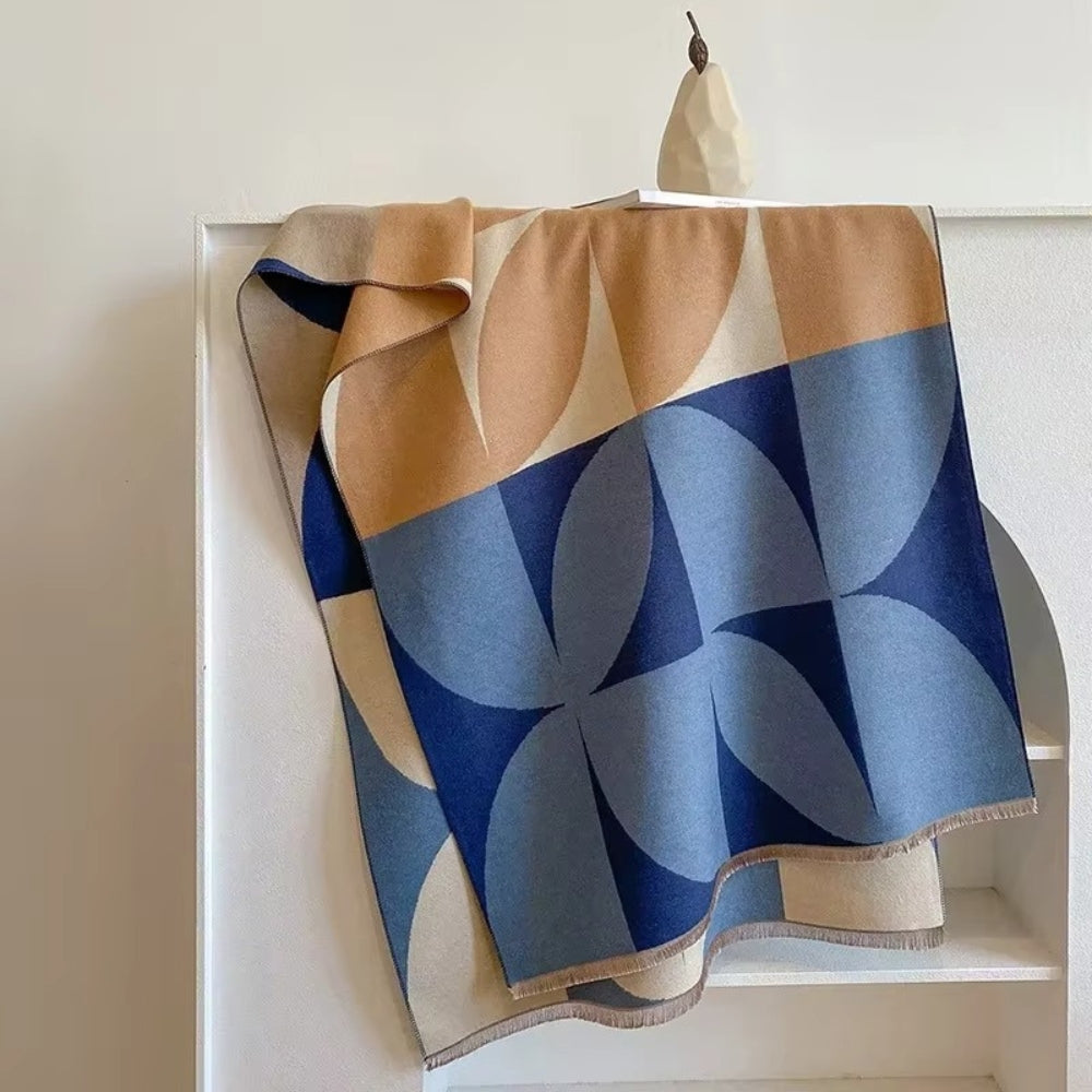 Veilura Reversible Poncho Scarf