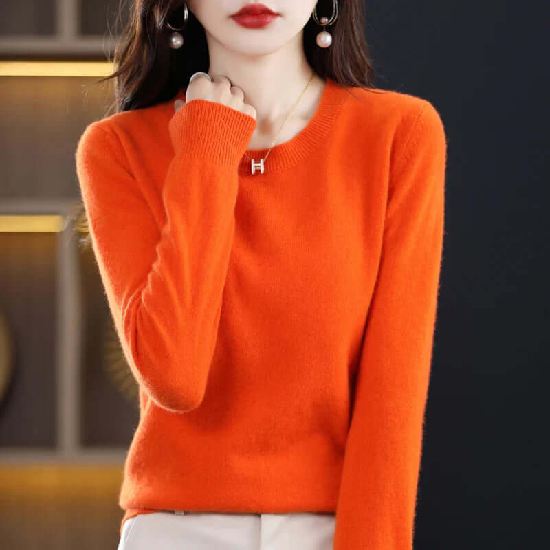 Women's Soft Knitted Jumper - Lightweight & Warm