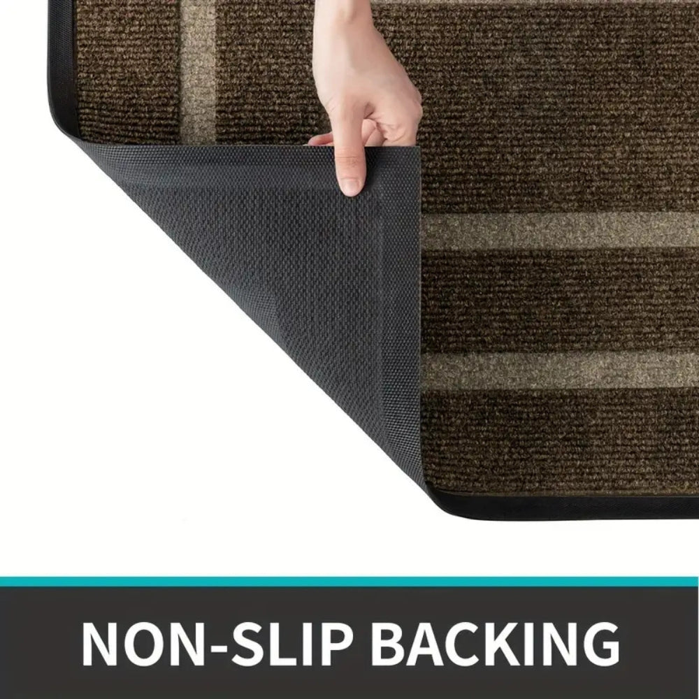 Non-Slip Dirt Trapper Entry Mat - Durable Doormat