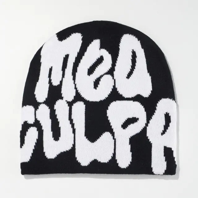 Y2K-Style Knit Beanie for Men and Women