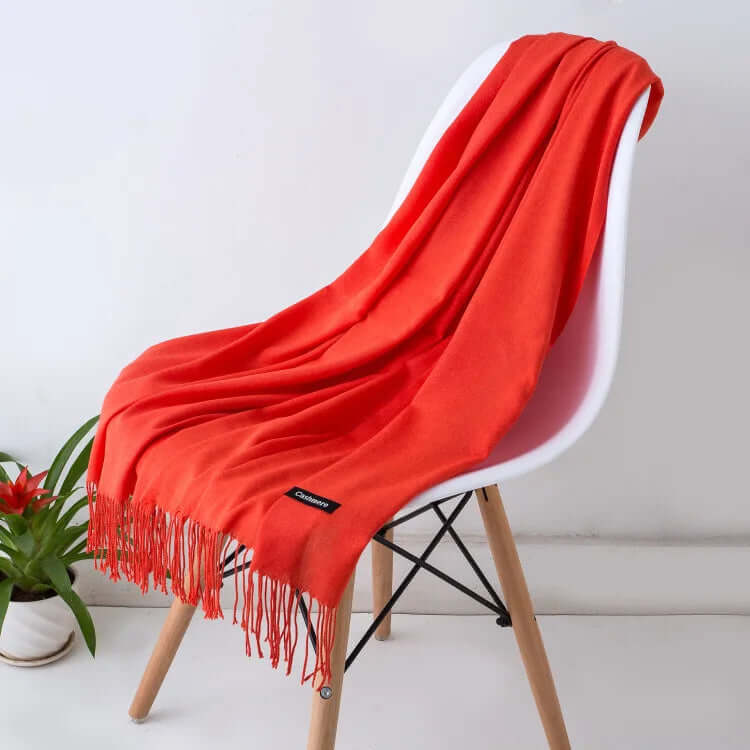 Women's Soft & Luxurious Wrap Scarf - Lightweight Layer