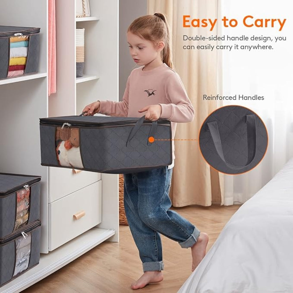 Foldable Clothes & Blanket Storage Bags