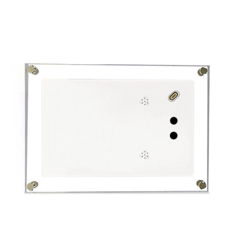 Acrylic Digital Photo Frame - Clear Modern Display