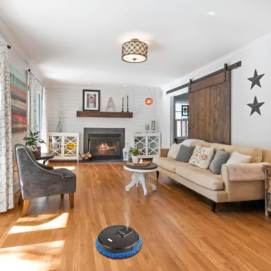 Robot Vacuum and Mop with Intelligent Navigation