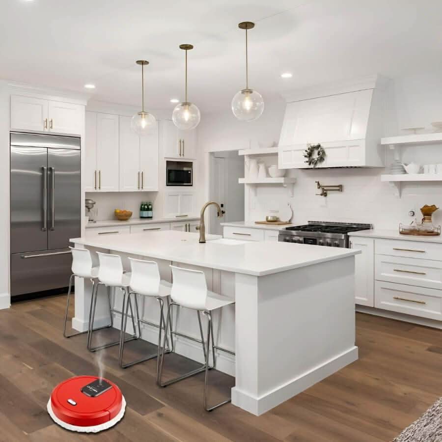 Robot Vacuum and Mop with Intelligent Navigation