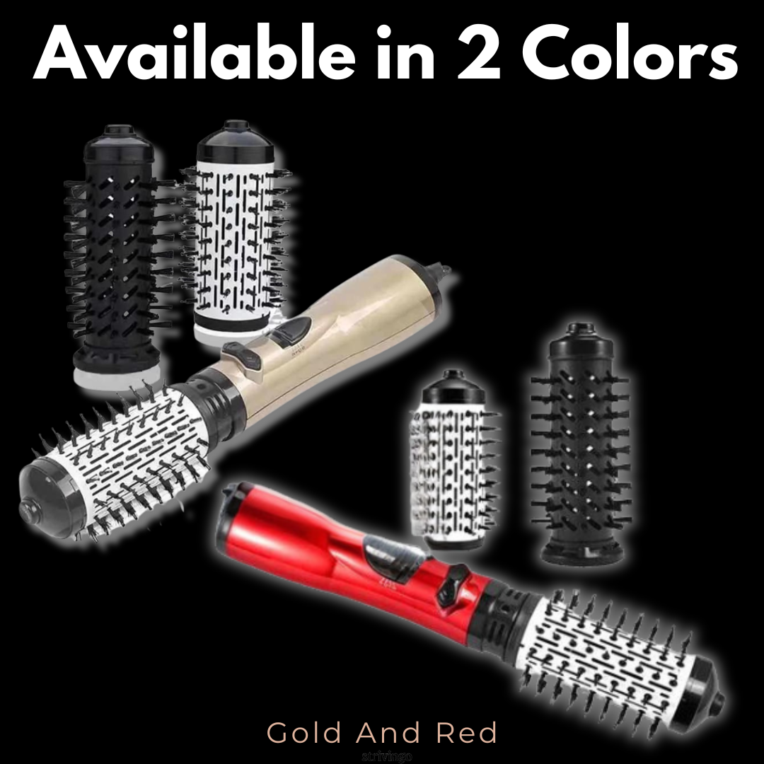 2-in-1 Rotating Hair Dryer & Volumizing Brush Styler
