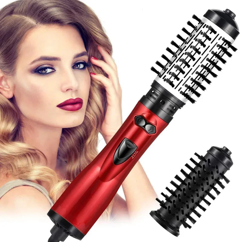2-in-1 Rotating Hair Dryer & Volumizing Brush Styler