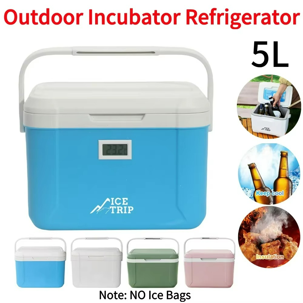 Portable Mini Freezer for Car & Camping, 12V