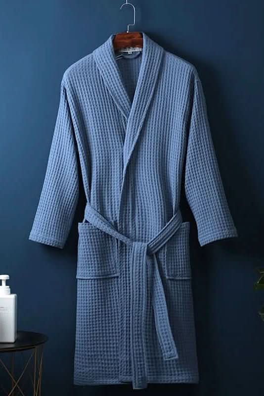 Breathable Waffle Bathrobe for Everyday Comfort