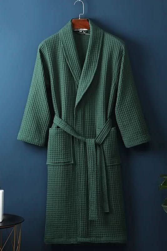 Breathable Waffle Bathrobe for Everyday Comfort