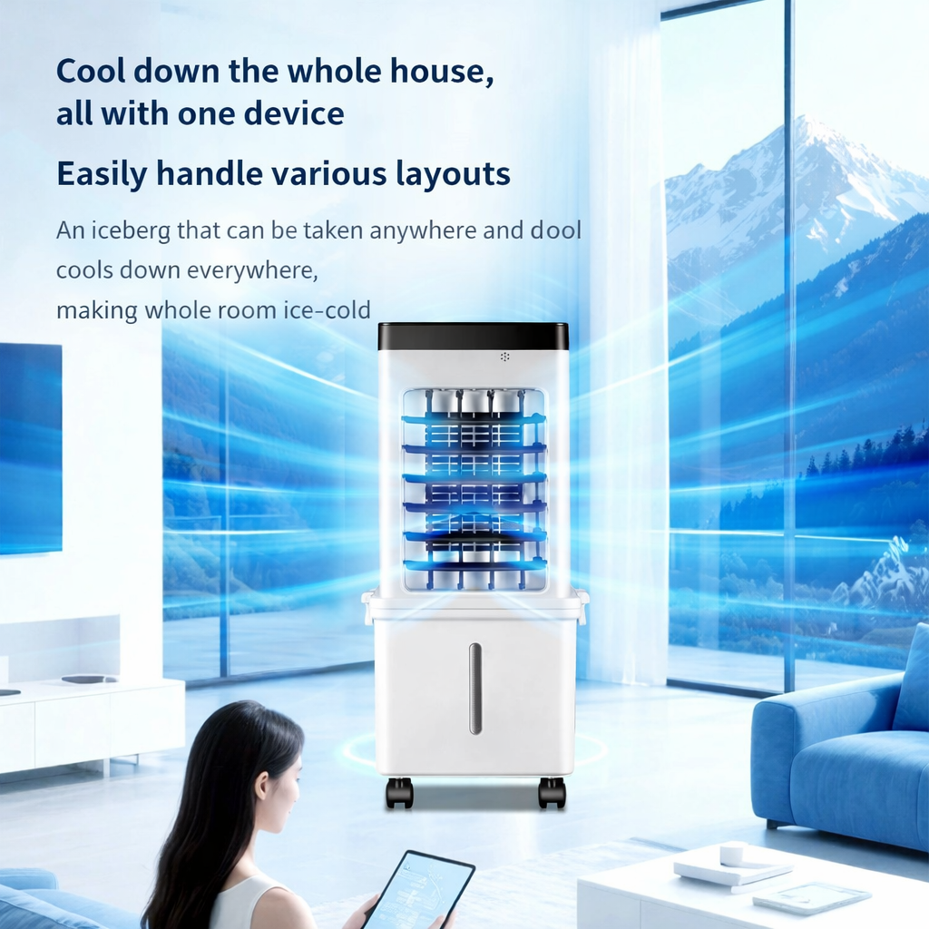 Portable Windowless Air Conditioner - 3-in-1 Cooling