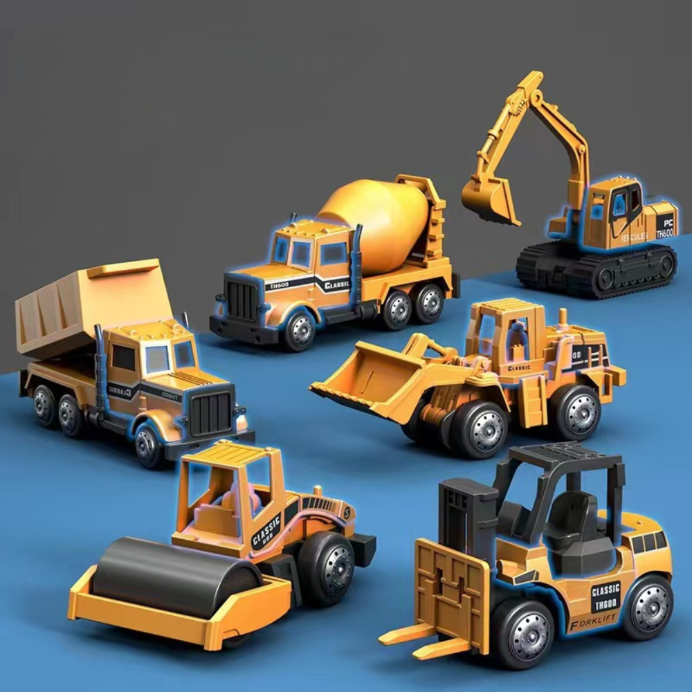 Construction Crane Truck Playset - Sound & Light