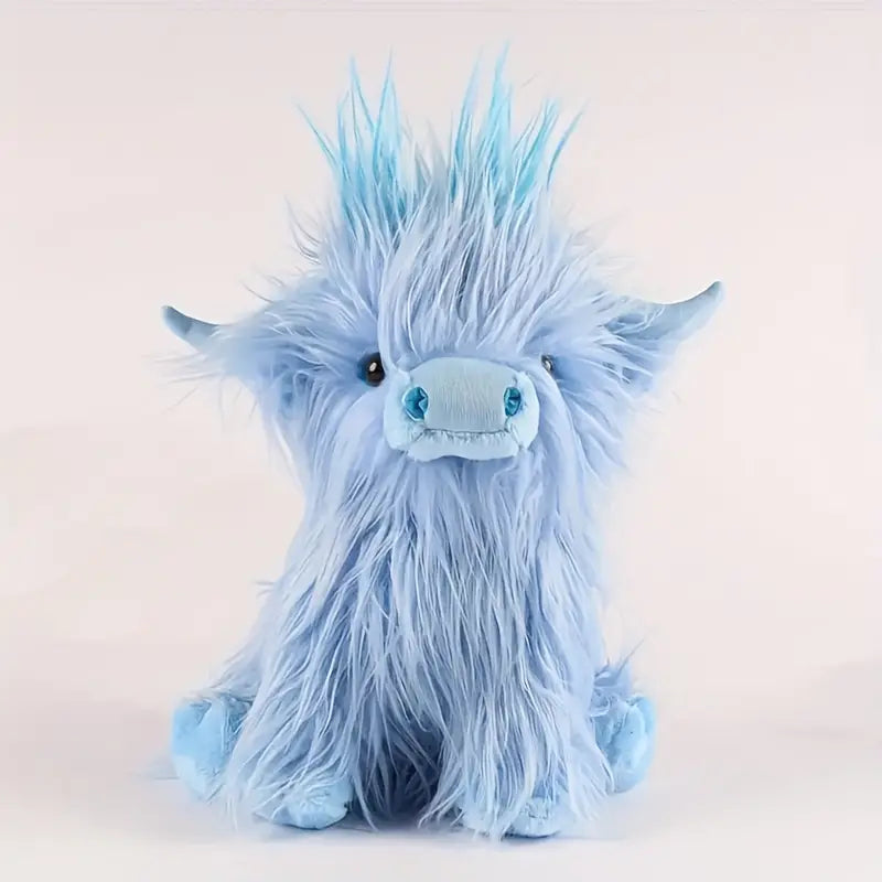 Highland Cow Plush Toy - Soft Stuffed Animal, 25cm