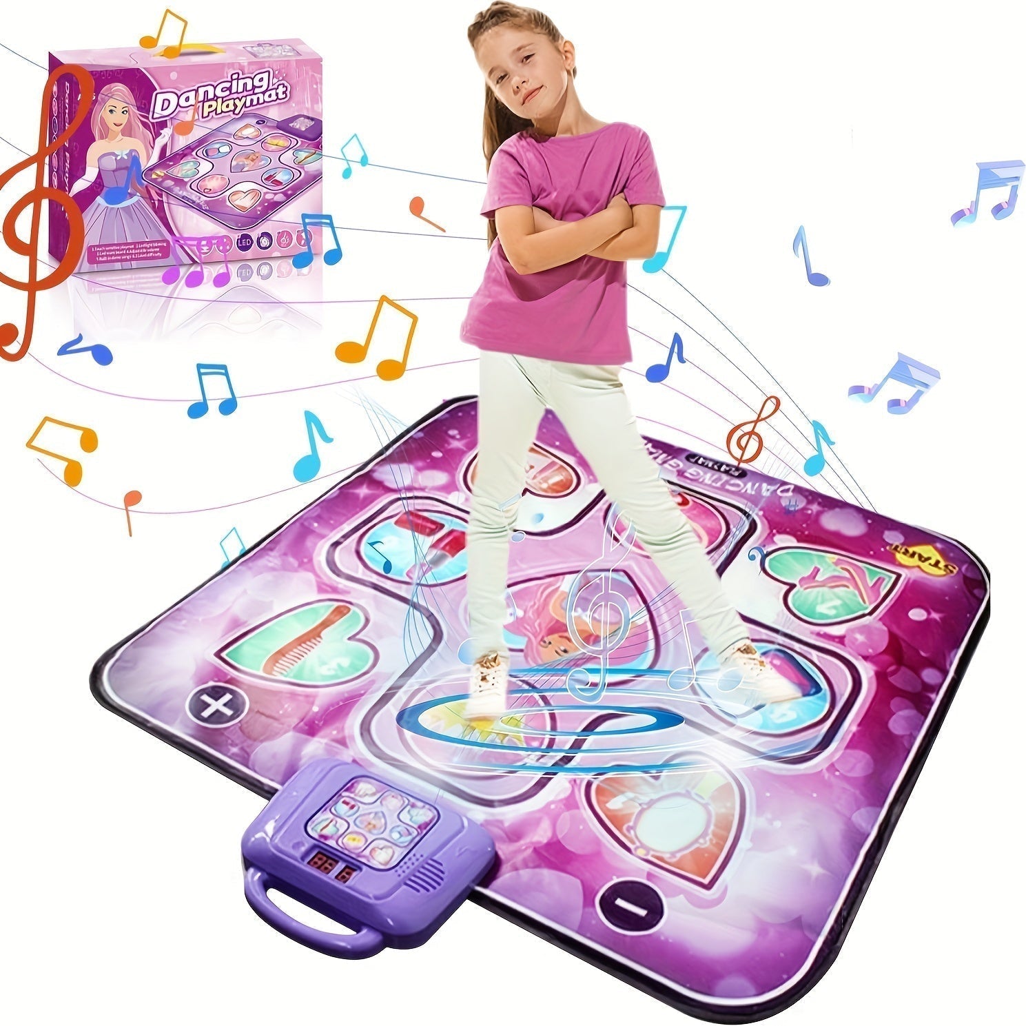 Interactive Musical Dance Mat for Girls with Scoring Function