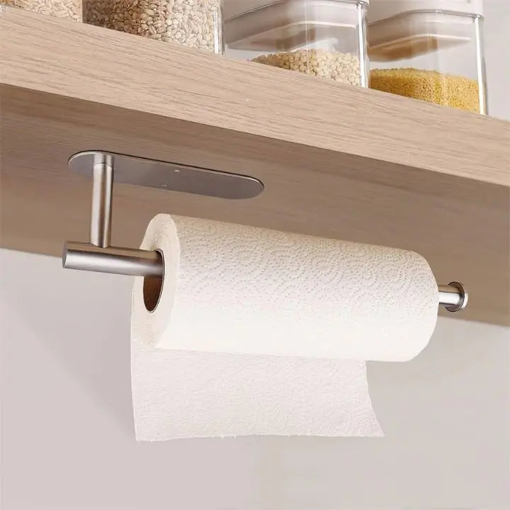 Drill-Free Wall-Mounted Kitchen Paper Towel Holder