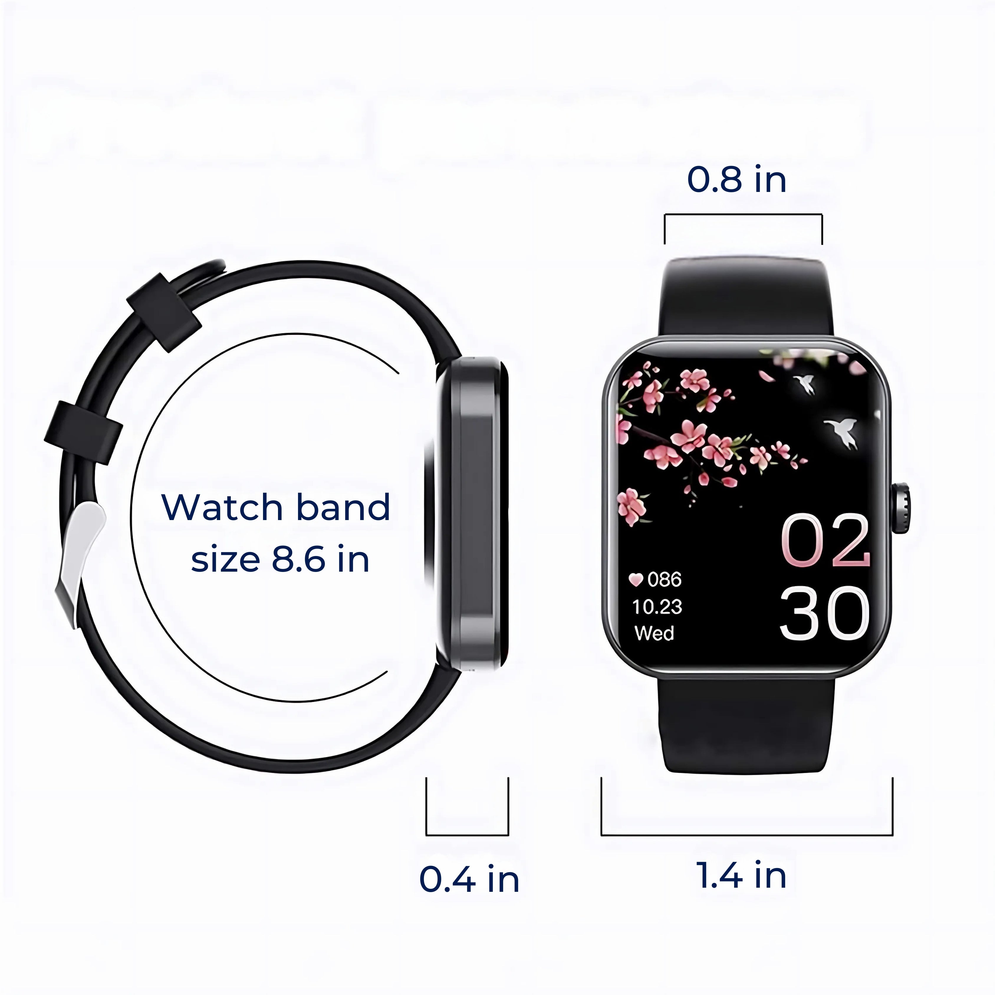 Non-Invasive Glucose Trend Smartwatch – Wellness Tracking