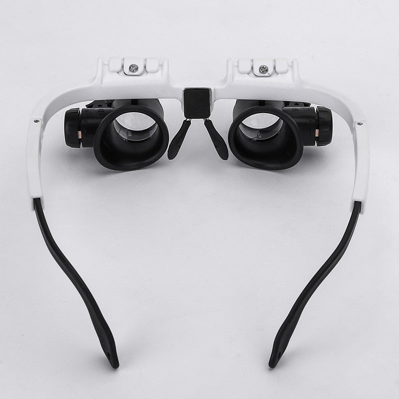 LED Magnifying Glasses - 3-Level Adjustable Magnification