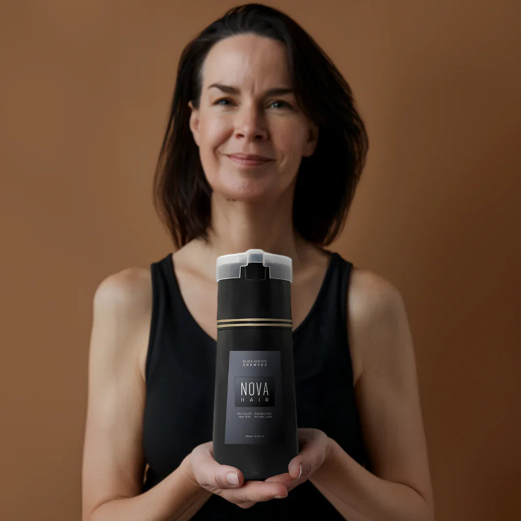 Natural Hair Colour Shampoo - Fast Ammonia-Free Treatment