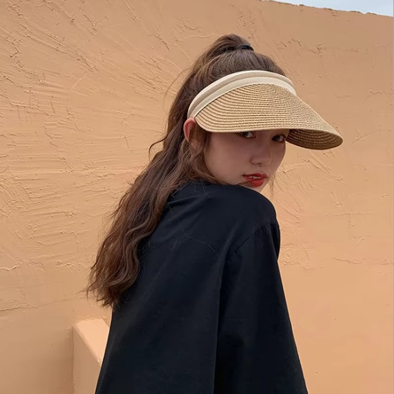 Wide Brim UV Protection Sun Visor Hat