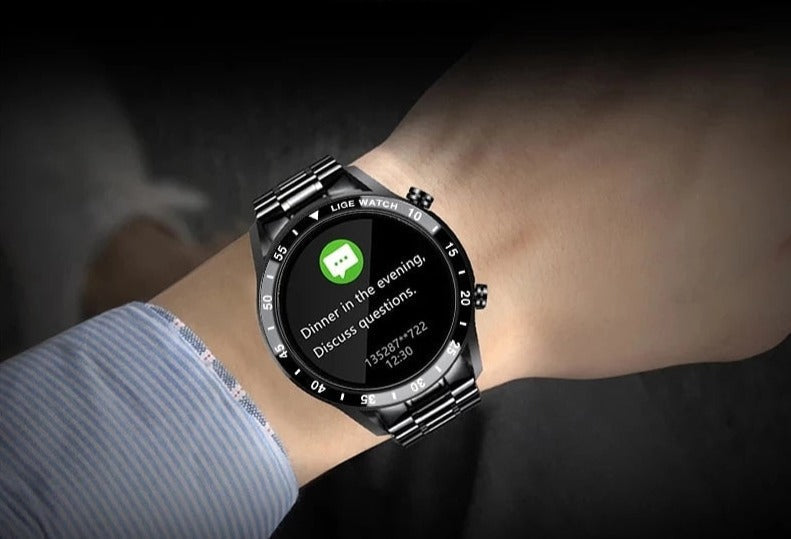 Luxury 4G Smartwatch with Calls, GPS & AMOLED Display