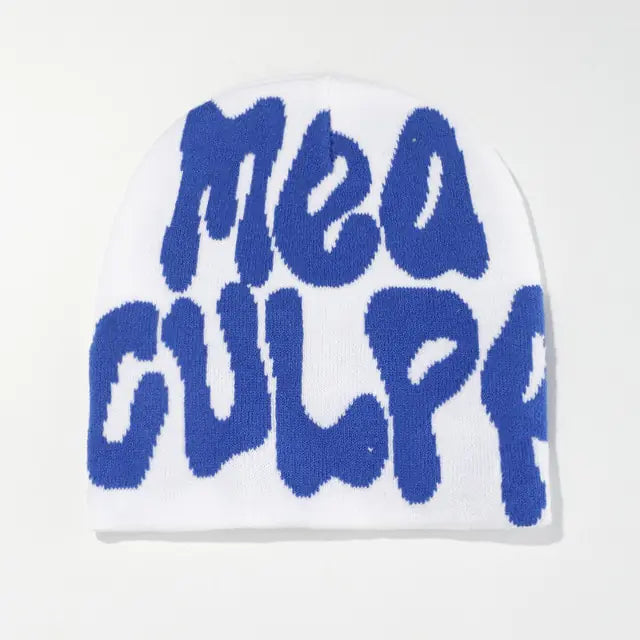Y2K-Style Knit Beanie for Men and Women