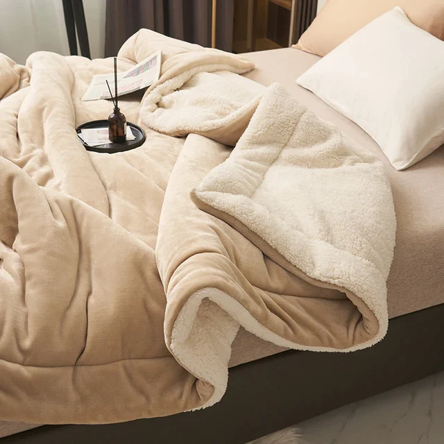 Luxury Flannel Fleece Throw Blanket, Plush Comfort