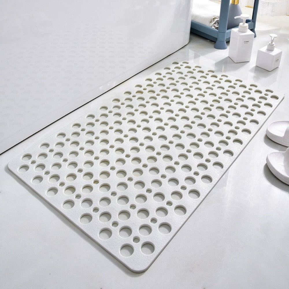 Non-Slip Shower Mat with Suction Cups - PVC Bath Mat