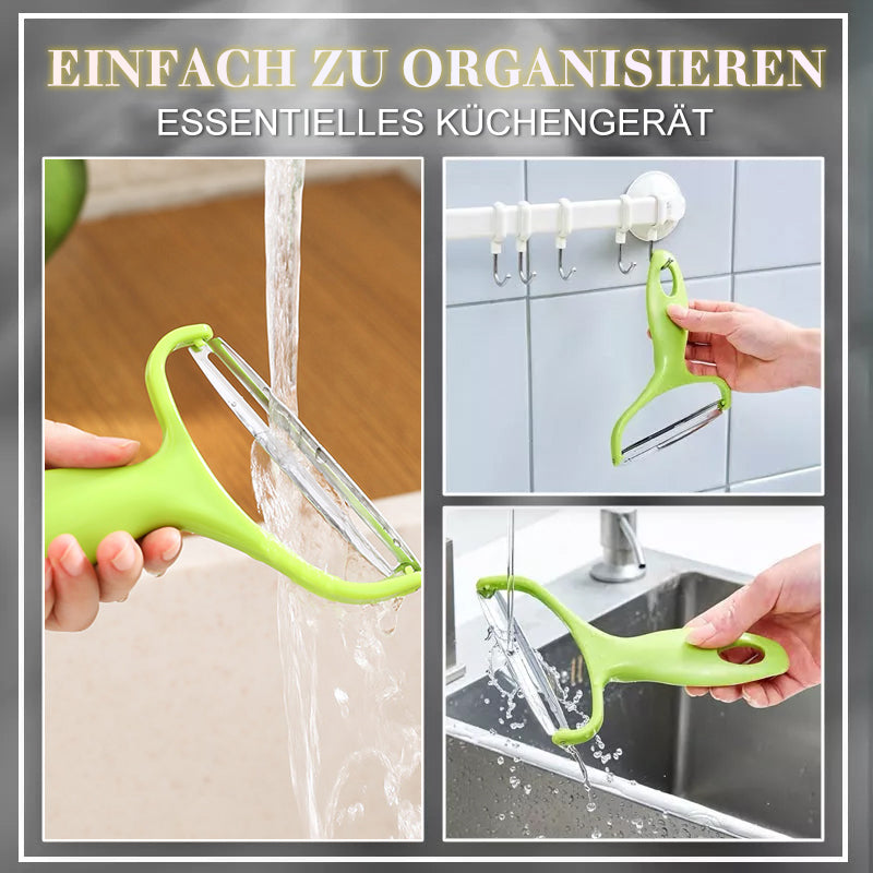Extra-Wide Stainless Steel Y-Peeler