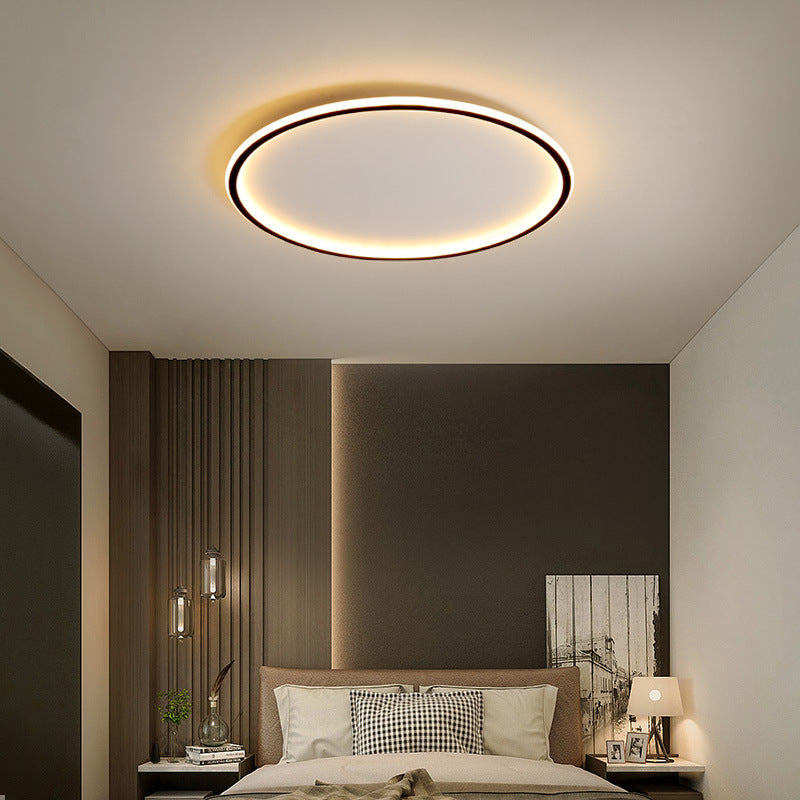 Scandinavian Round LED Ceiling Light - Modern Design
