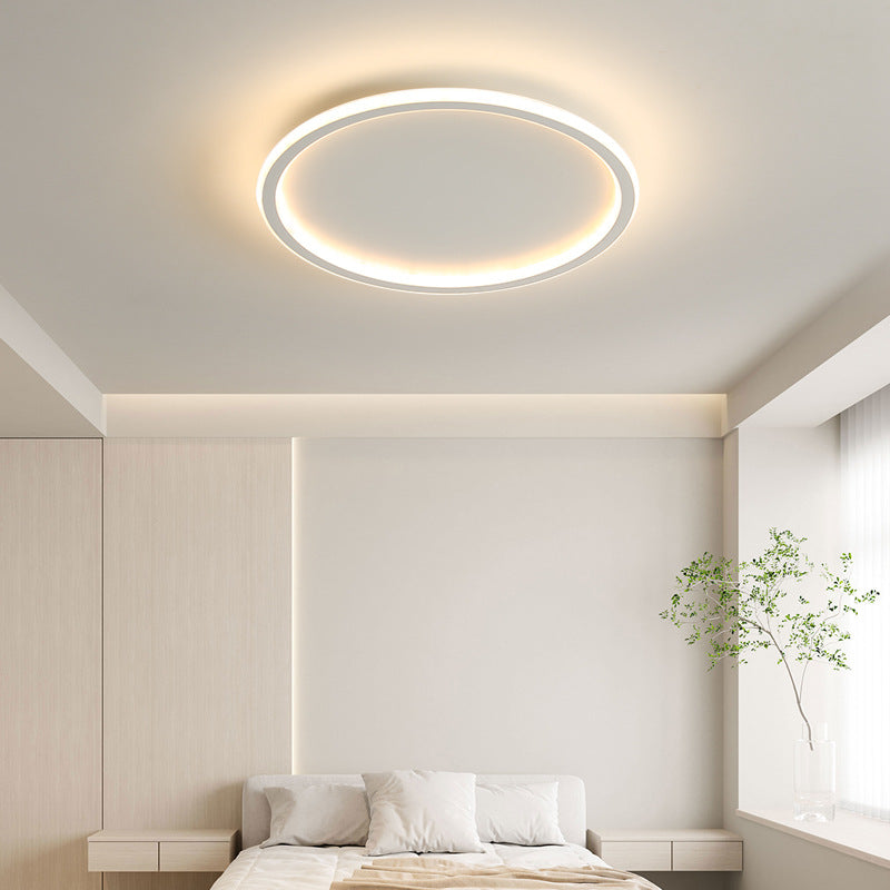 Scandinavian Round LED Ceiling Light - Modern Design