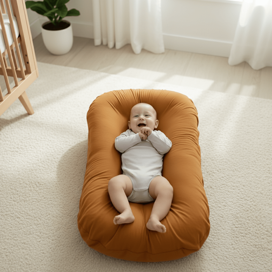 Baby Sleep Nest - Soft Memory Foam Infant Lounger