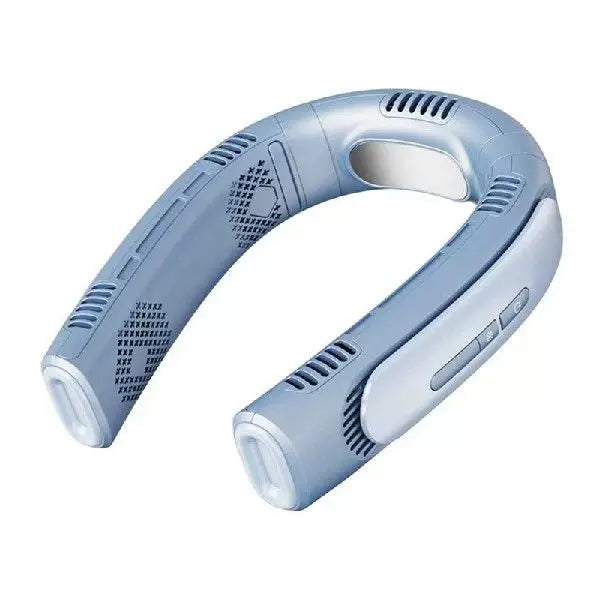 Rechargeable Bladeless Neck Fan with Quiet Brushless Motor