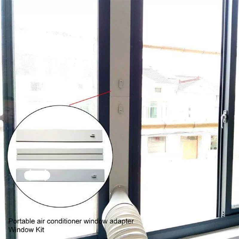 Universal Portable AC Window Adapter Kit - Sliding Panel