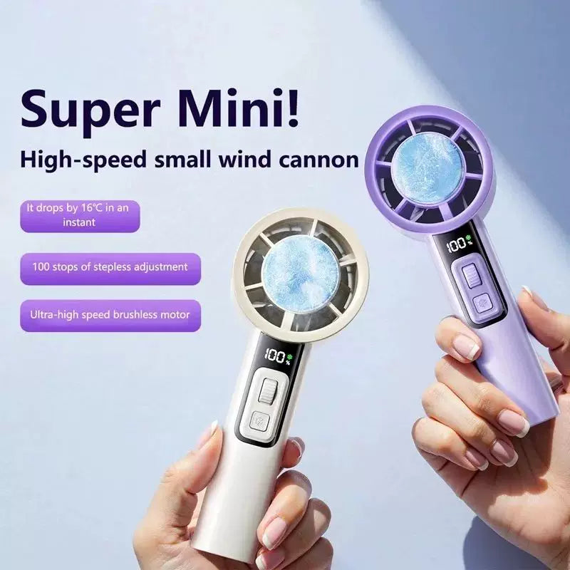 Thermoelectric Mini Air Cooler Fan with Smart Display