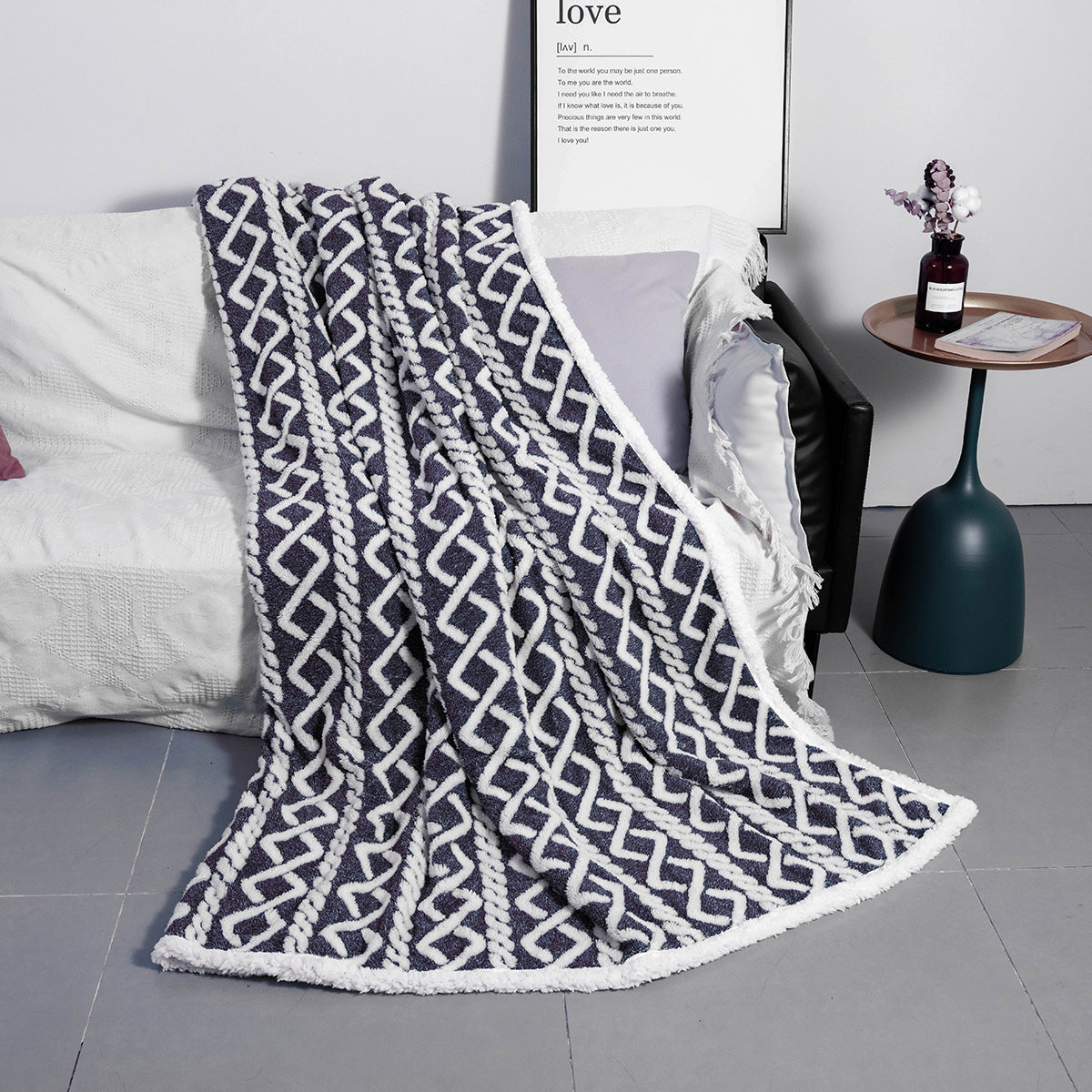 Women's Cozy Soft Blanket with Unique Pattern
