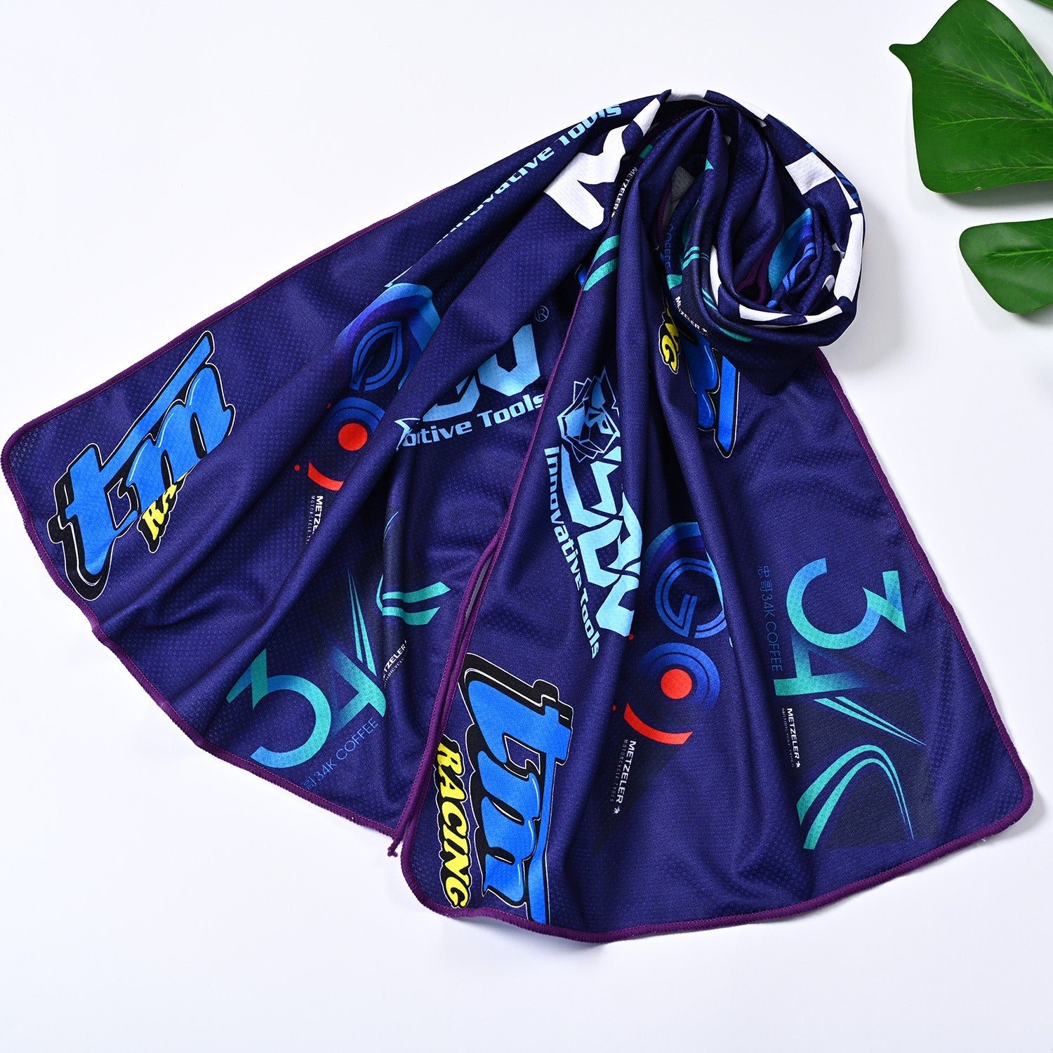 Unisex Sporty Multifunctional Scarf - Breathable Microfiber