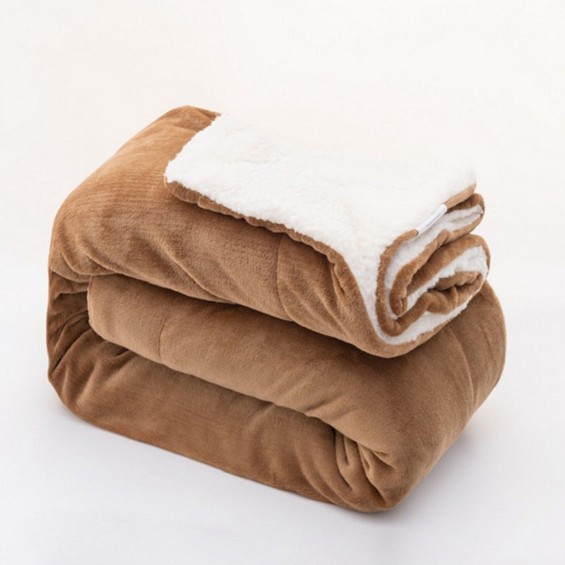 Fleece & Sherpa Cozy Blanket for Women