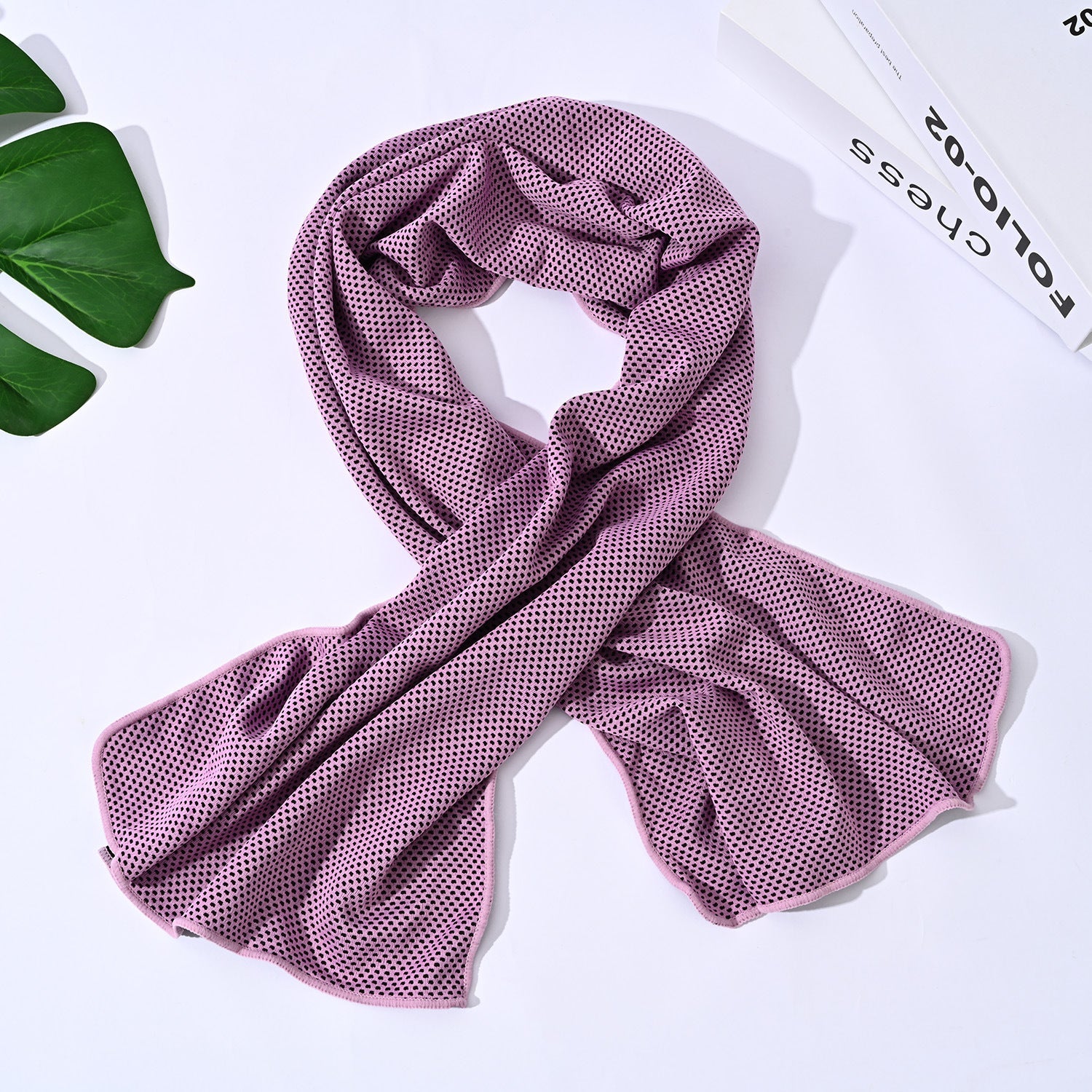Ladies Breathable Sports Scarf - Perforated Everyday Design