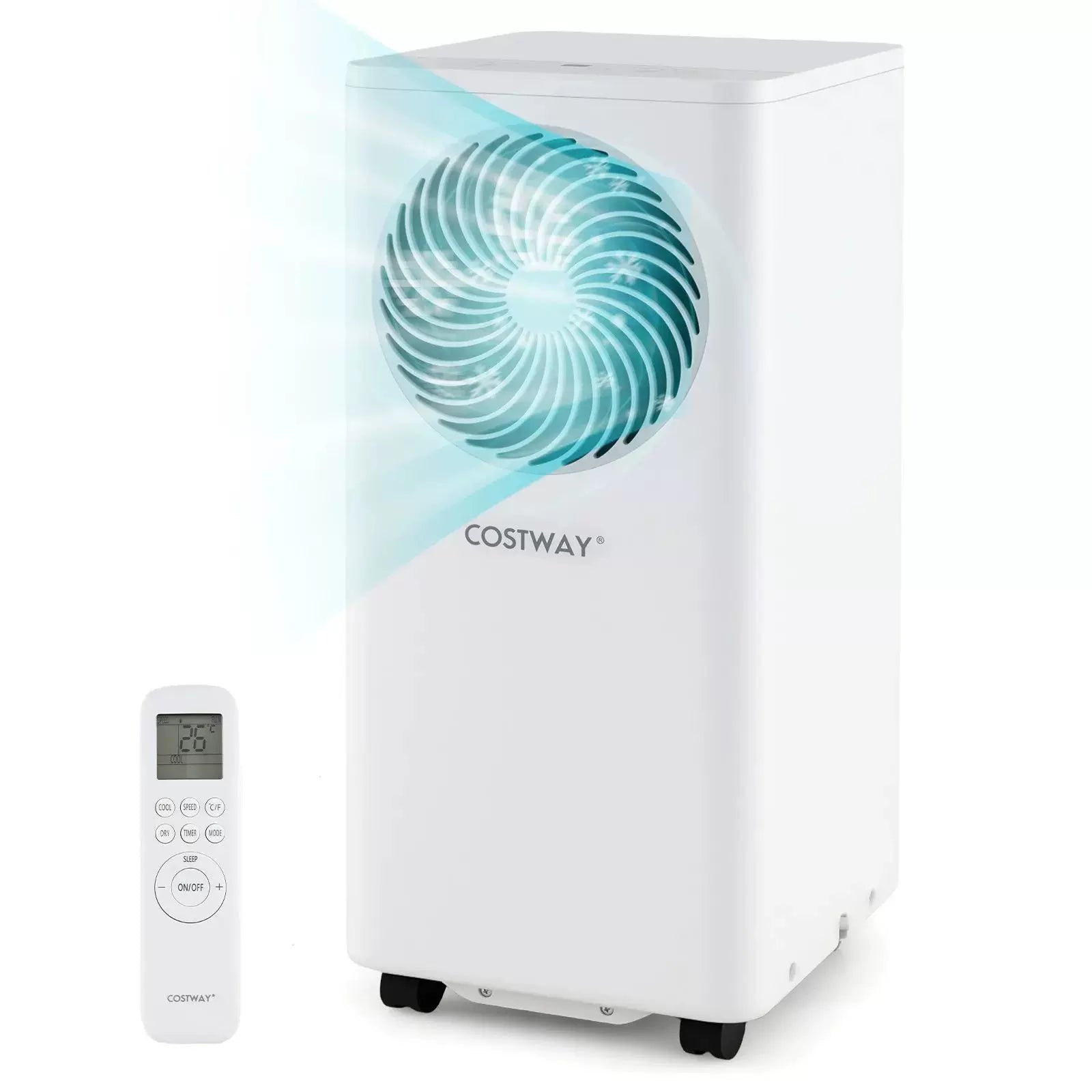 Portable Air Conditioning Tower with Remote & Dehumidifier