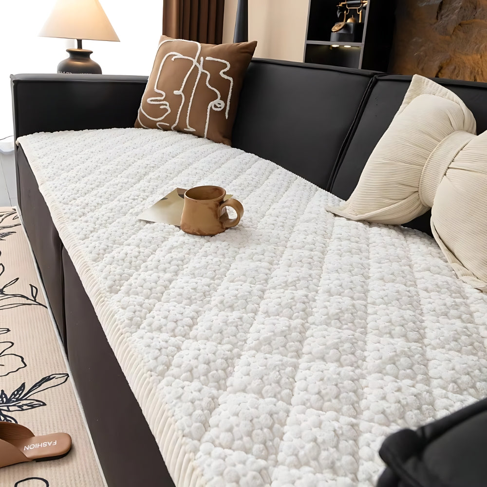 Pet-Proof Quilted Couch Protector Slipcover