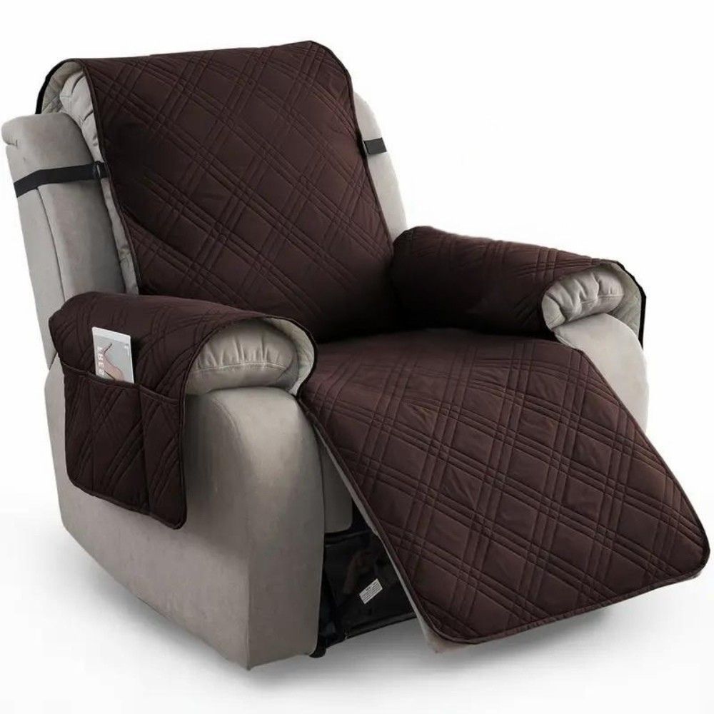 Waterproof Recliner Slipcover, Pet-Friendly Non-Slip