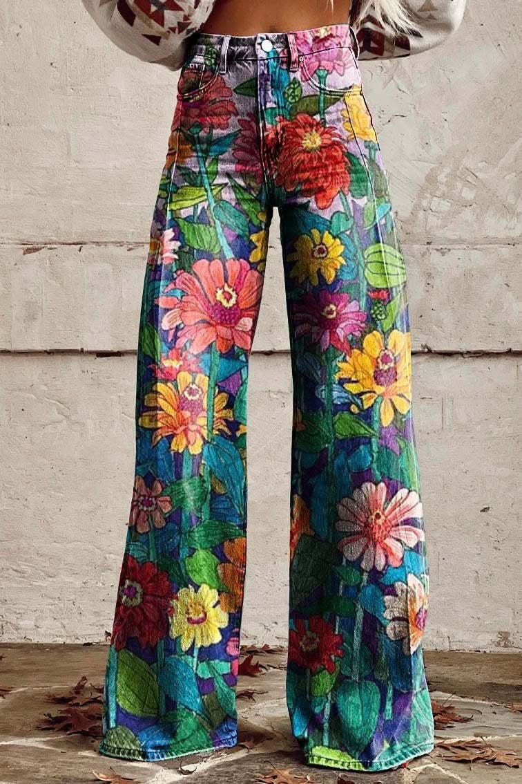 Breathable Baggy Denim Jeans - Relaxed Summer Fit