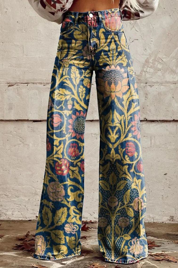 Breathable Baggy Denim Jeans - Relaxed Summer Fit