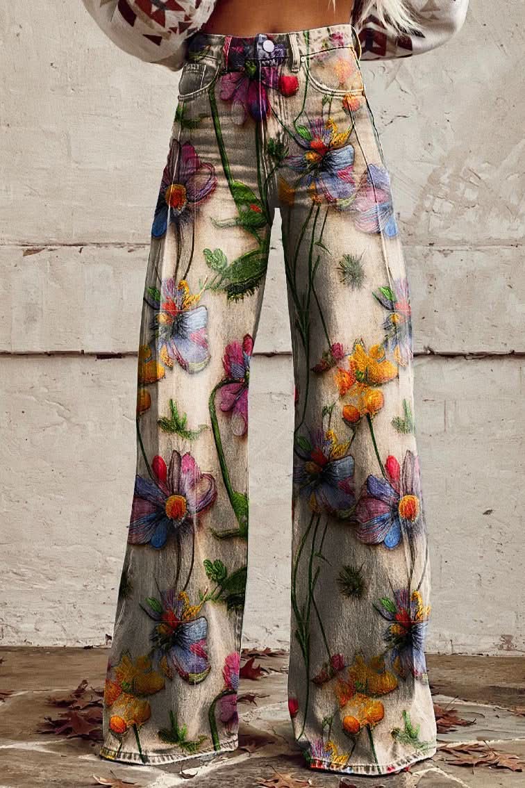Breathable Baggy Denim Jeans - Relaxed Summer Fit
