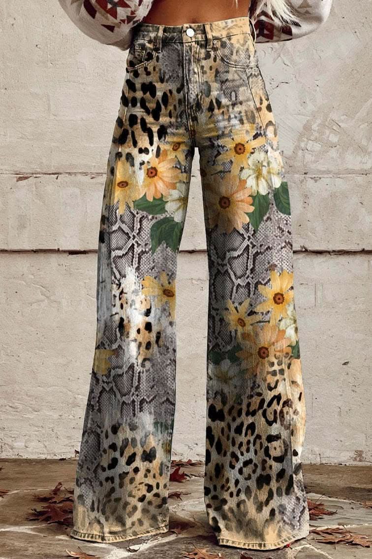Breathable Baggy Denim Jeans - Relaxed Summer Fit