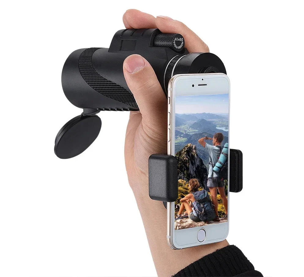 Professional Monocular Telescope - 80x Magnification BAK4 Prism