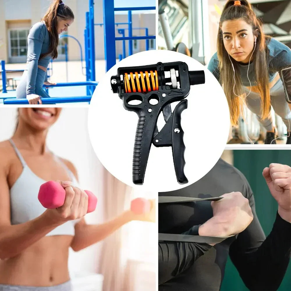 Adjustable Hand Grip Strengthener, 5-165kg Resistance